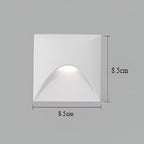 Modern Matte Metal Wall Sconce With Motion Sensor Option for Hallways