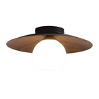 Modern Iron Semi-Flush Mount Ceiling Light for Living Room