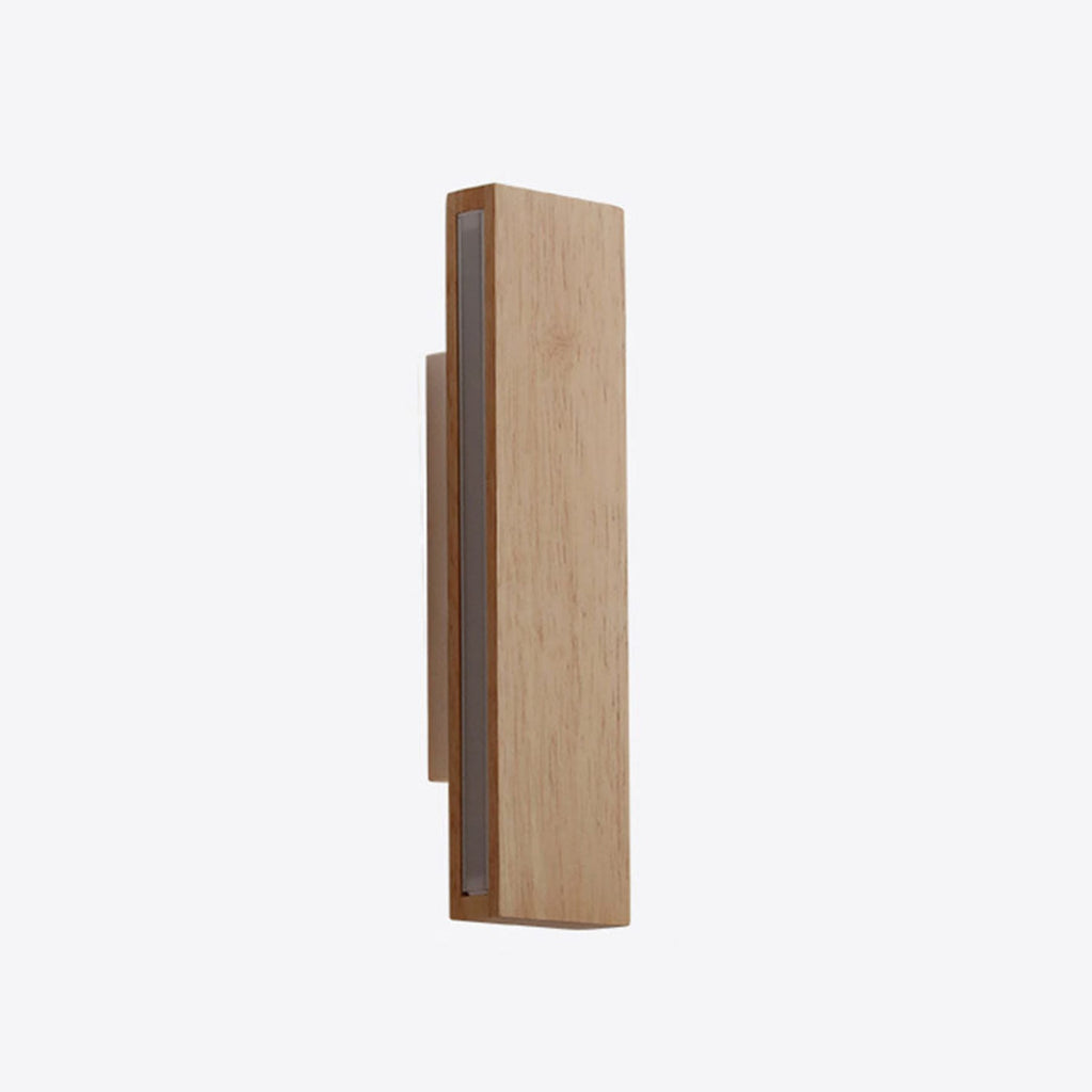 Modern Wood Wall Sconce for Living Room and Bedroom