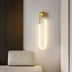 Minimalist Metal Wall Sconce for Living Room and Bedroom