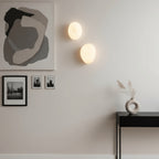 Modern Glass Wall Sconce With Warm Glass Shades