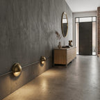 Modern Copper Wall Sconce With Dimmable Tri-Color Glow