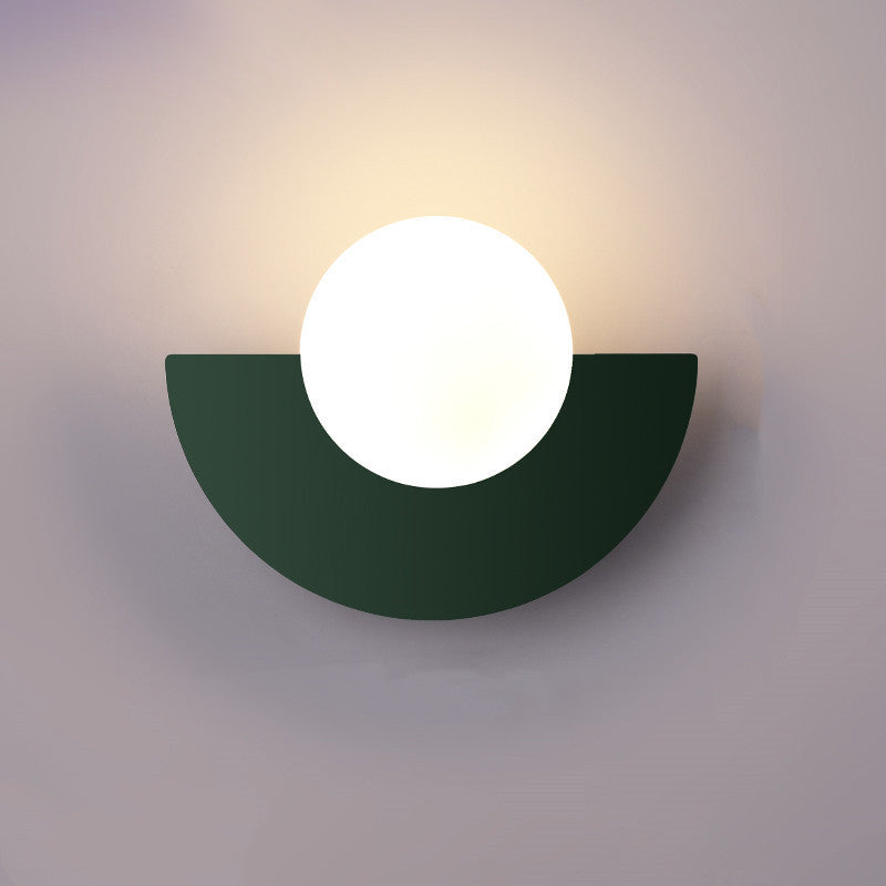 Modern Metal Wall Sconce With Selectable LED Glow
