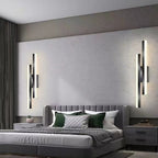 Modern Metal Wall Sconce With Warm LED Glow