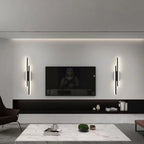 Modern Metal Wall Sconce With Warm LED Glow
