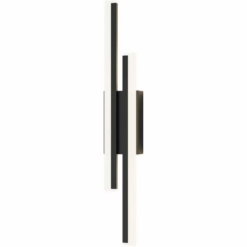Modern Metal Wall Sconce With Warm LED Glow