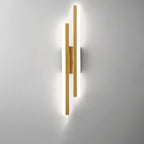 Modern Metal Wall Sconce With Warm LED Glow