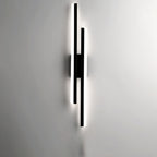 Modern Metal Wall Sconce With Warm LED Glow