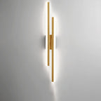 Modern Metal Wall Sconce With Warm LED Glow