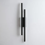 Modern Metal Wall Sconce With Warm LED Glow