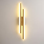 Modern Metal Wall Sconce With Warm LED Glow