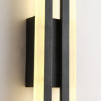 Modern Metal Wall Sconce With Warm LED Glow