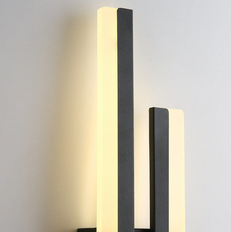 Modern Metal Wall Sconce With Warm LED Glow