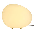 Modern Glass Solar Table Lamp for Living Room