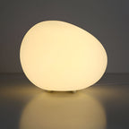Modern Glass Solar Table Lamp for Living Room