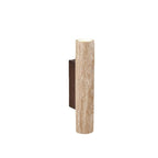Japandi Travertine Wall Sconce LED Light With Up And Down Glow