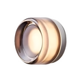 Modern Glass Wall Sconce With Adjustable LED Glow