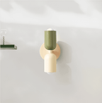 Double-Sided Capsule Wall Sconce With Round Backplate