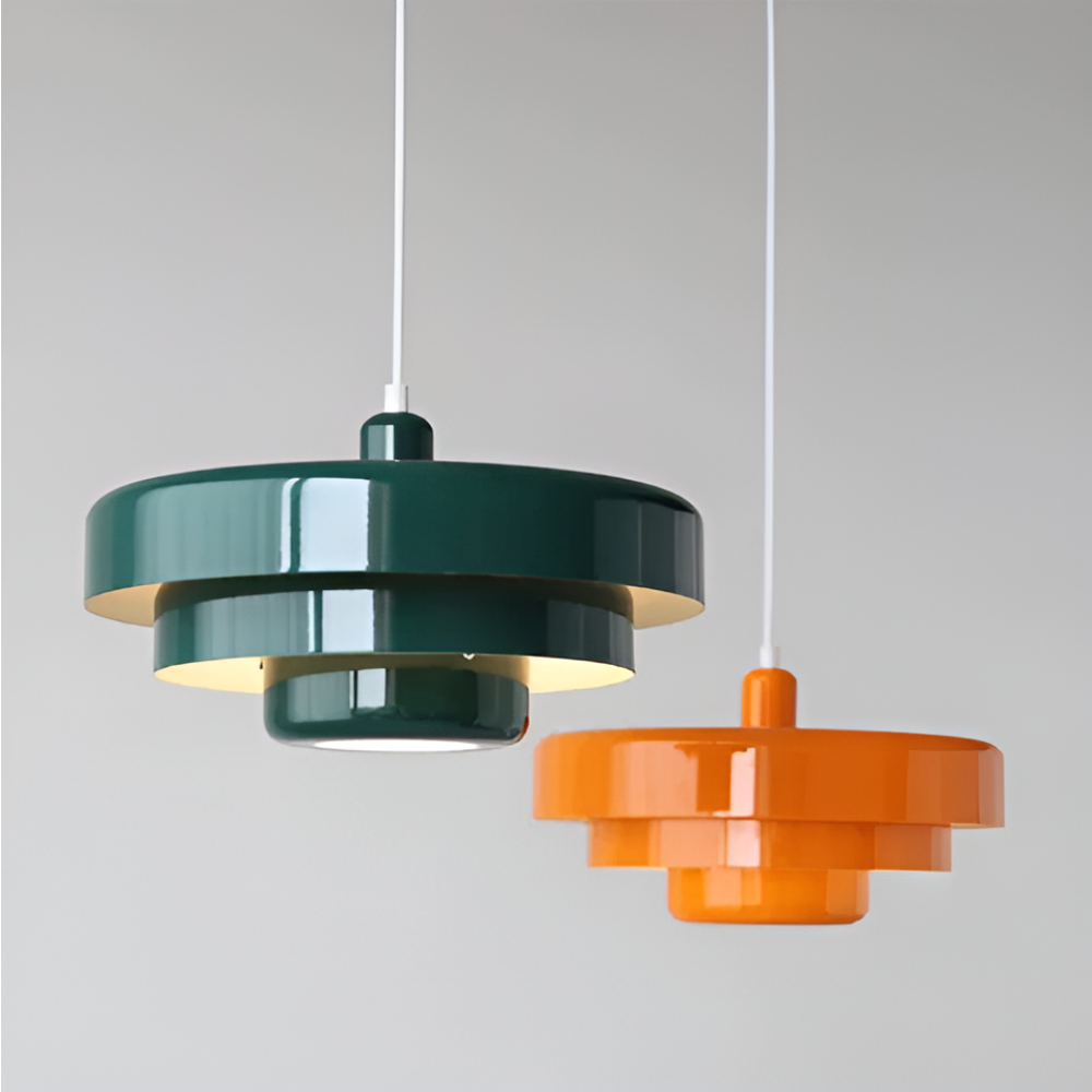 Scandinavian Glass Pendant Lights LED Light With Dimmable E26 Bulb