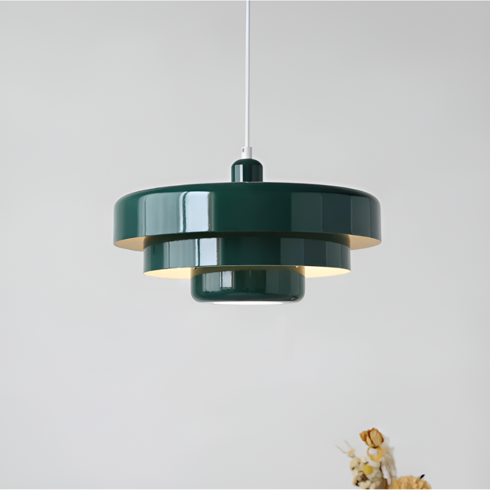 Scandinavian Glass Pendant Lights LED Light With Dimmable E26 Bulb