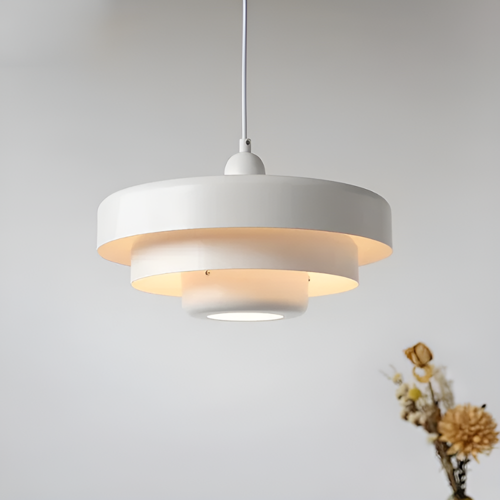 Scandinavian Glass Pendant Lights LED Light With Dimmable E26 Bulb