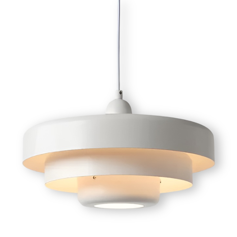 Scandinavian Glass Pendant Lights LED Light With Dimmable E26 Bulb