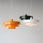 Scandinavian Glass Pendant Lights LED Light With Dimmable E26 Bulb
