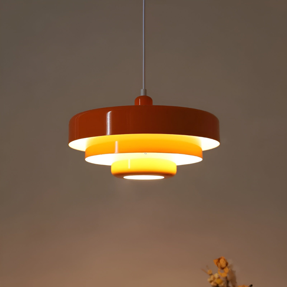 Scandinavian Glass Pendant Lights LED Light With Dimmable E26 Bulb