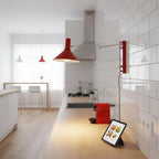 Adjustable Plug In Swing Arm Wall Sconce With Cone Shade