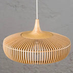 Scandinavian Wood Pendant Light for Living and Dining Rooms