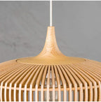 Scandinavian Wood Pendant Light for Living and Dining Rooms