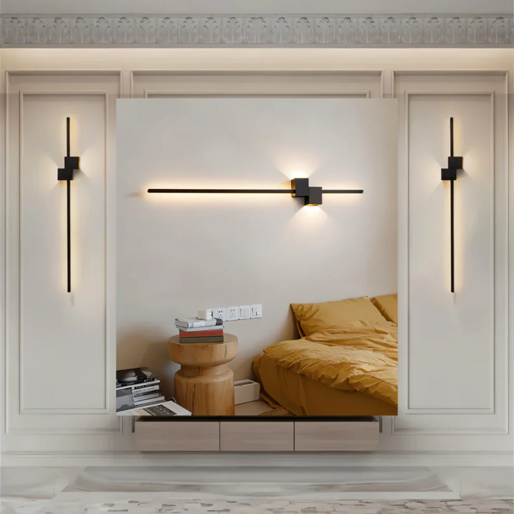Modern Linear LED Wall Sconce With Up And Down Glow