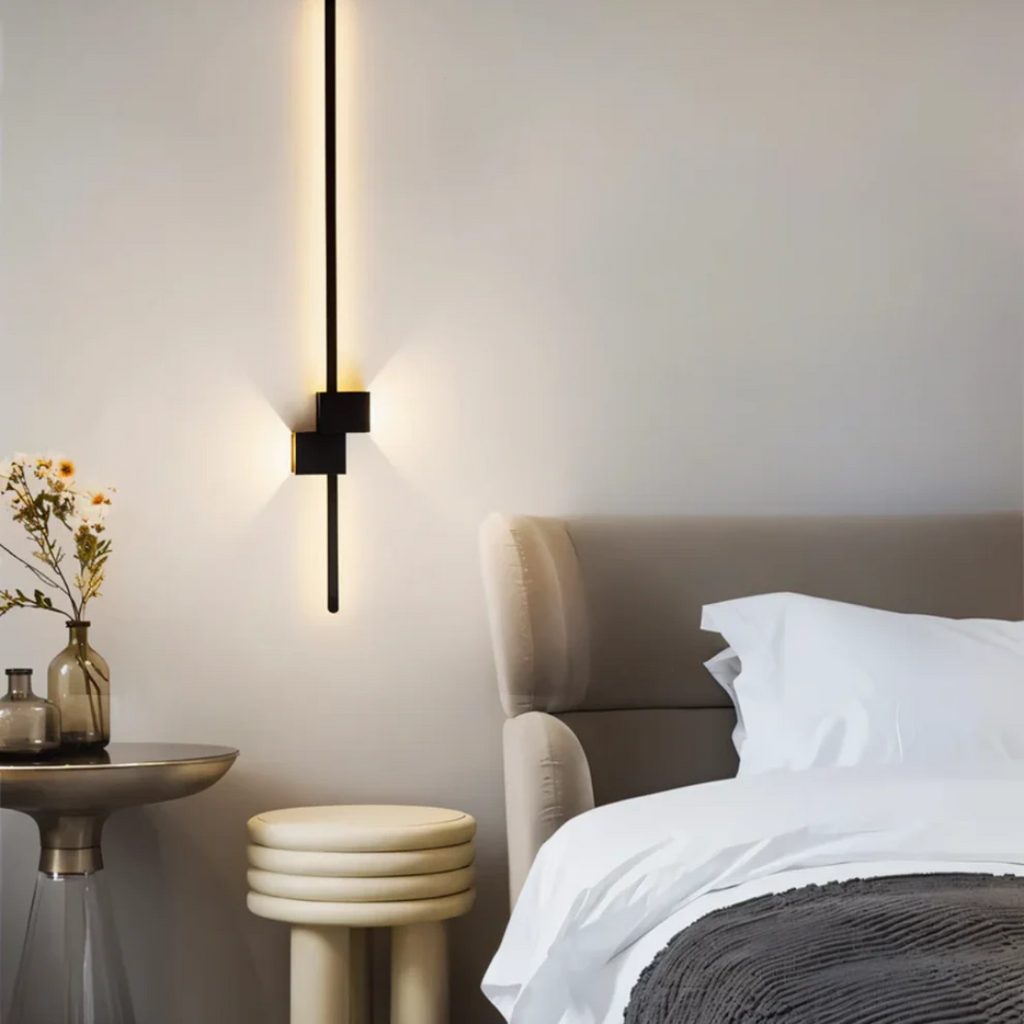 Modern Linear LED Wall Sconce With Up And Down Glow