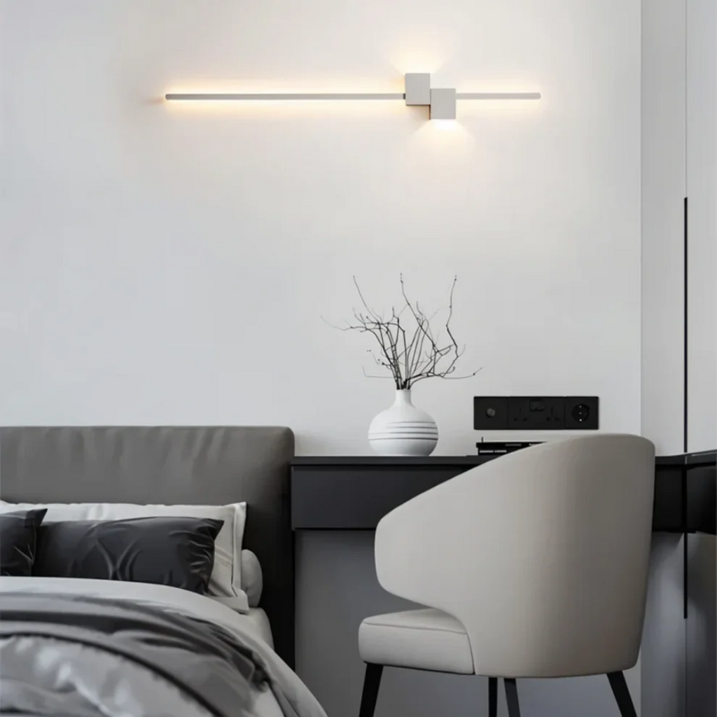 Modern Linear LED Wall Sconce With Up And Down Glow