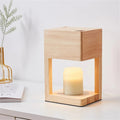 Minimalist Wood Table Lamp With Warm LED Glow