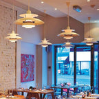 Scandinavian Metal Pendant Light With Adjustable Angle for Dining Room
