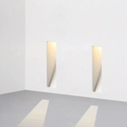 Frameless LED Sensor Wall Sconce With Perforated Panel Design