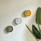 Modern Glass Wall Sconce With Adjustable LED Glow