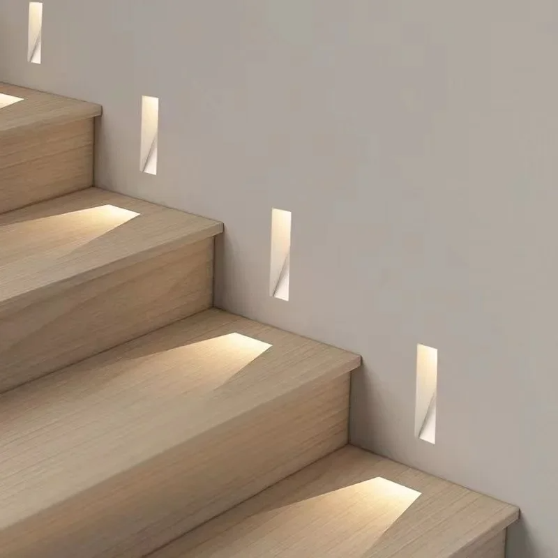 Frameless LED Sensor Wall Sconce With Perforated Panel Design