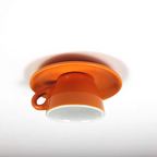 Modern Ceramic Semi-Flush Mount Ceiling Light