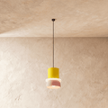 Modern Aluminum Pendant Light With Dome Acrylic Shade