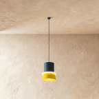 Modern Aluminum Pendant Light With Dome Acrylic Shade