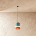 Modern Aluminum Pendant Light With Dome Acrylic Shade