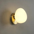 Modern Glass Wall Sconce With Warm LED Glow