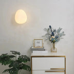 Modern Glass Wall Sconce With Warm LED Glow