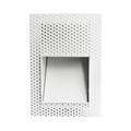Frameless LED Sensor Wall Sconce With Perforated Panel Design