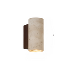 Japandi Travertine Wall Sconce LED Light With Up And Down Glow