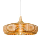 Scandinavian Wood Pendant Light for Living and Dining Rooms