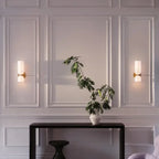 Modern Glass Wall Sconce for Living Room and Bedroom